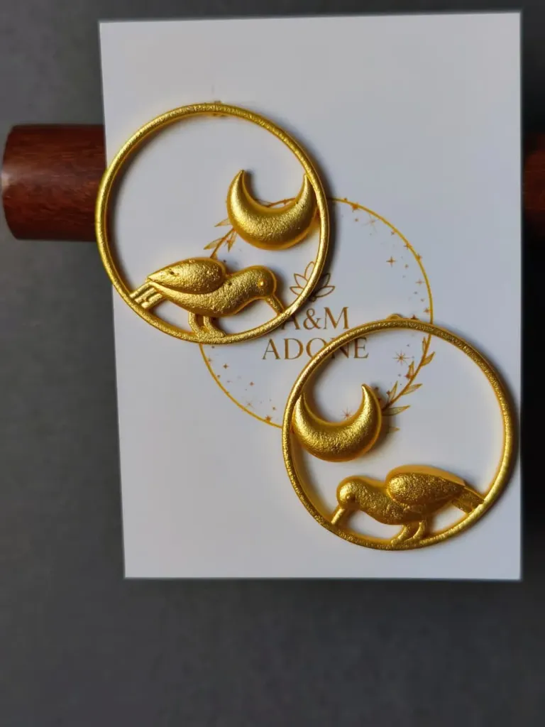 [AM-ER-0000021] Lunar Symphony Earrings