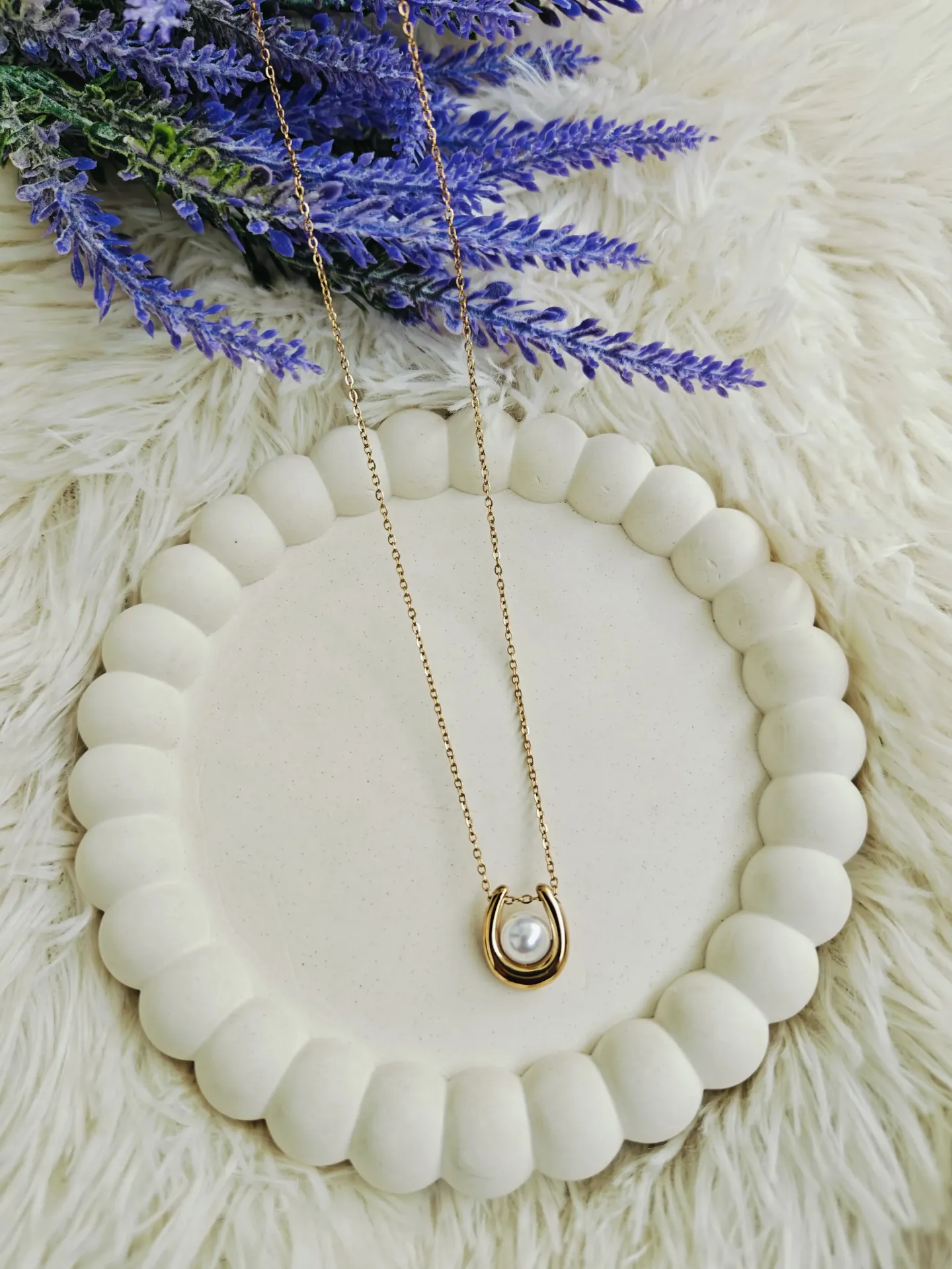 [AM-NL-00000166] Lucky Pearl Pendant