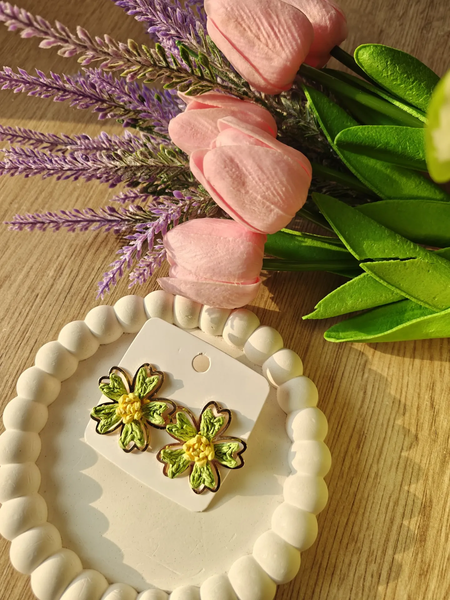 Evergreen Blossoms Earrings
